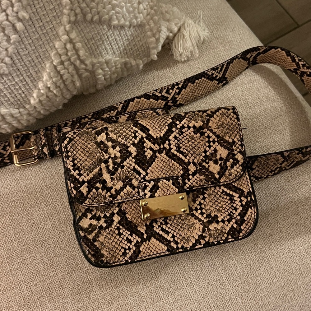A New Day Snakeskin Belt Purse - Target